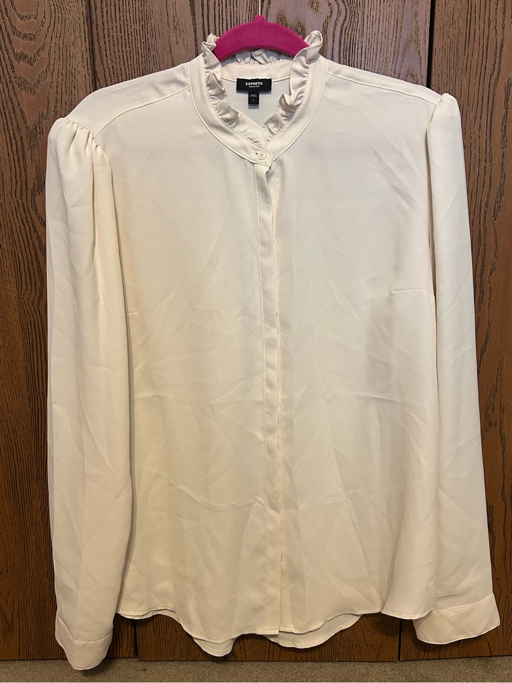 Express Portofino Cream Blouse